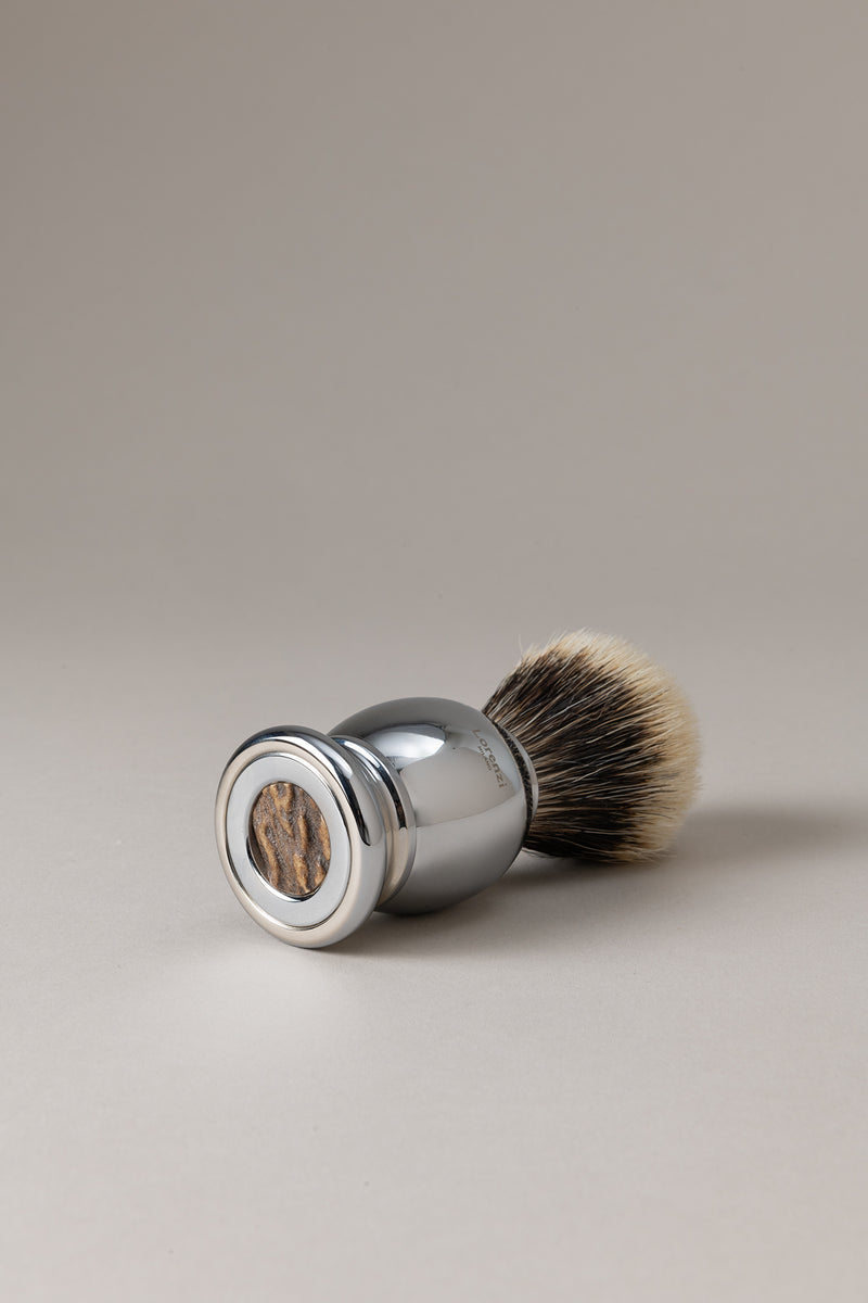 Lorenzi Milano Pennello barba cromato Qualità