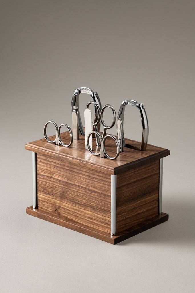Lorenzi Milano Completo manicure da toilette in Legno Outlet