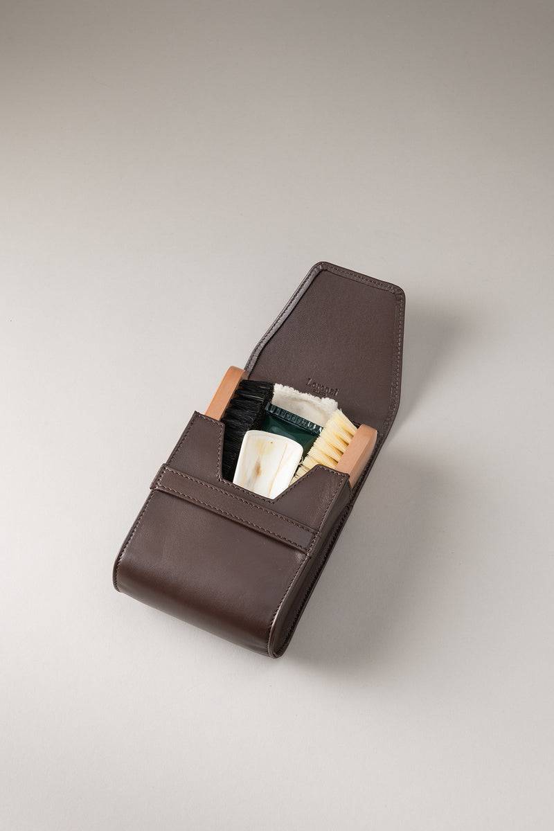 Lorenzi Milano Set scarpe viaggio piccolo in Nappa Nuova