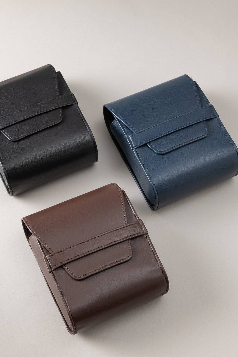 Lorenzi Milano Set scarpe viaggio piccolo in Nappa Nuova