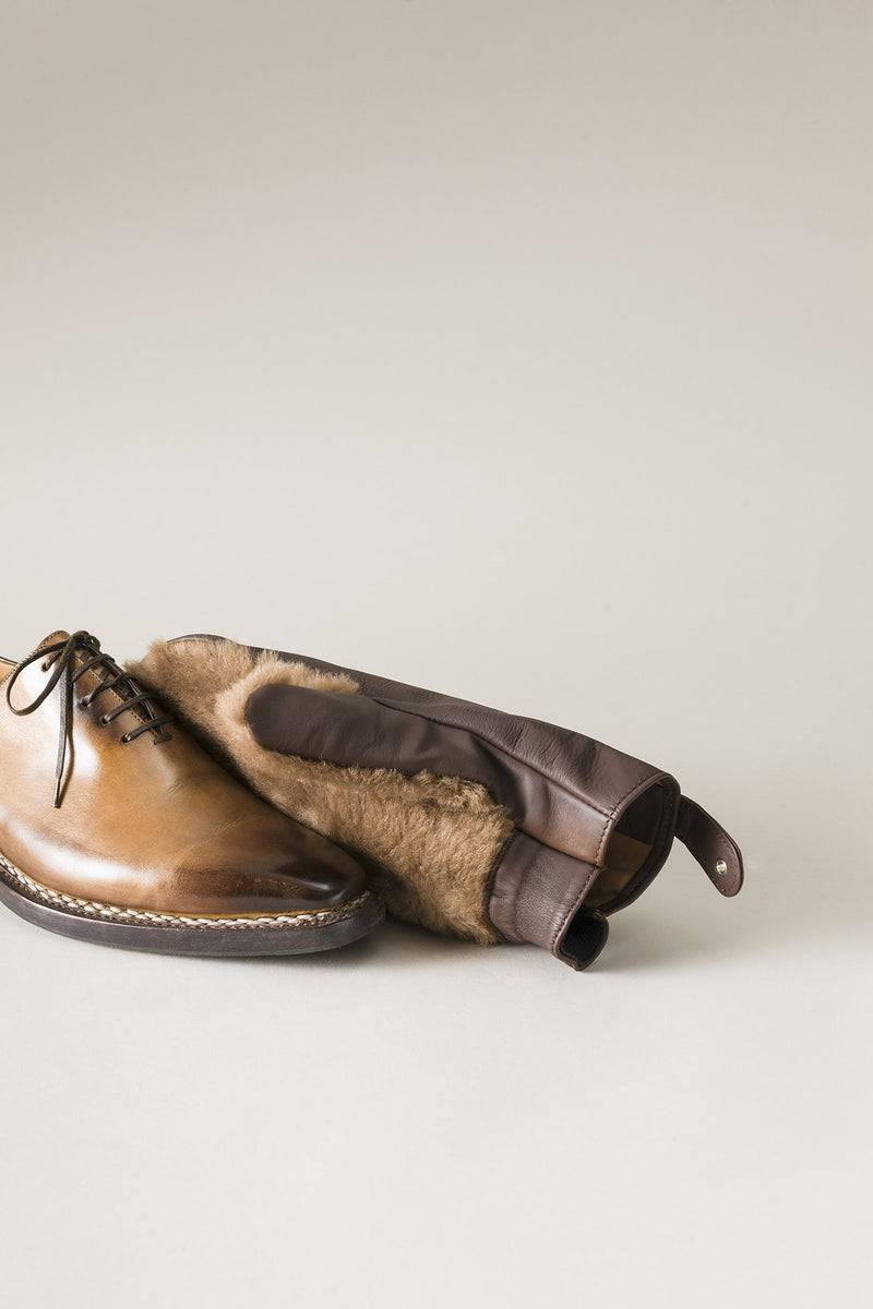 Lorenzi Milano Muffola per lucidatura scarpe in Nappa 2025