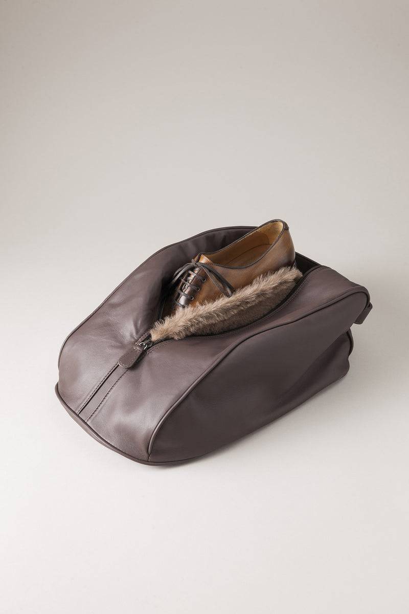 Lorenzi Milano Busta porta scarpe deluxe in Nappa Italia