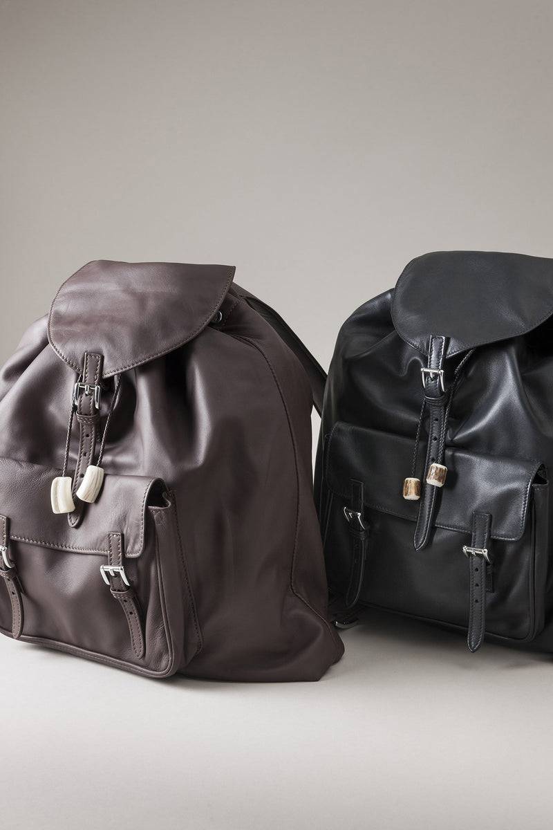 Lorenzi Milano Zaino in Nappa Qualità