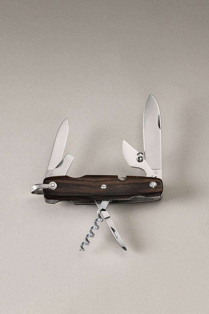 Lorenzi Milano Temperino grande 6 accessori in Legno