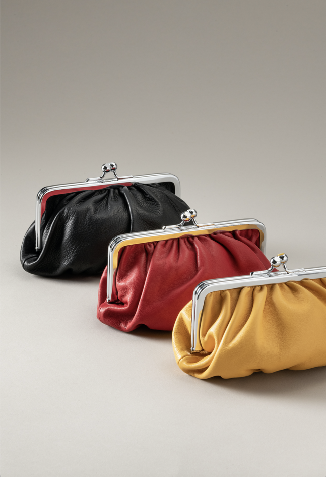Lorenzi Milano Borsellino donna grande in Nappa Vendite Flash