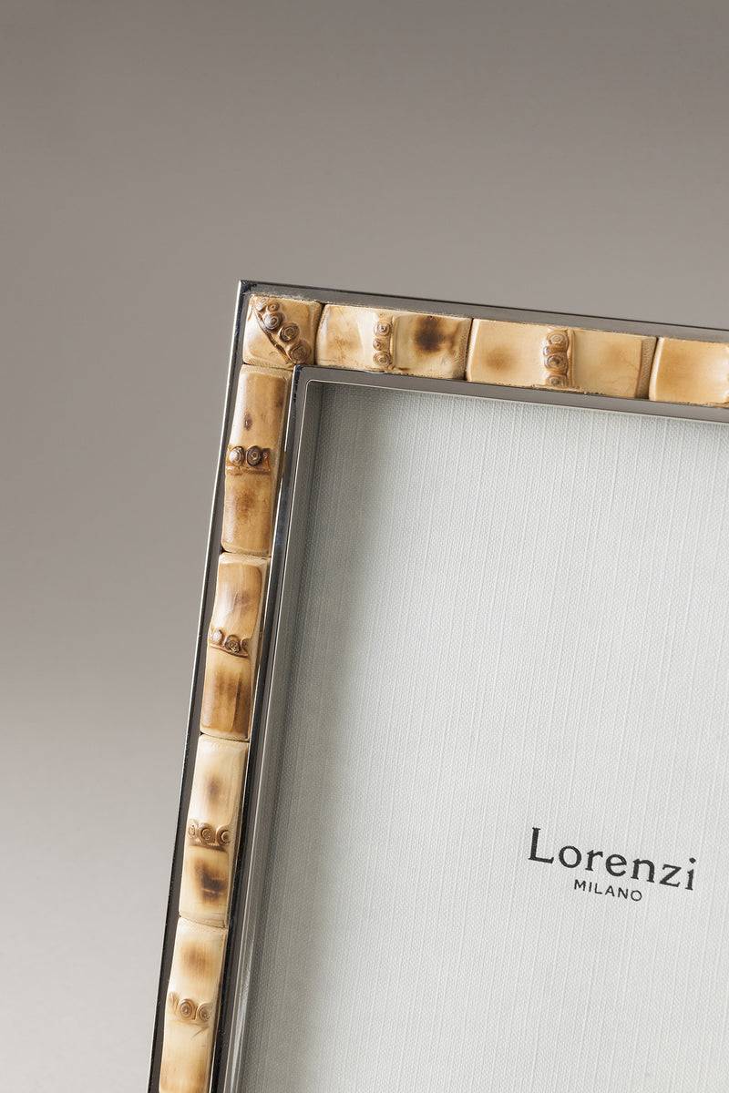 Lorenzi Milano Porta fotografie in Bambù Vendita