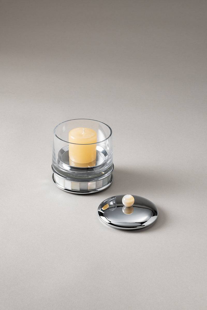 Lorenzi Milano Porta candele piccolo in Madreperla Promozione