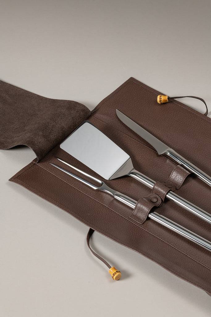 Lorenzi Milano Set BBQ piccolo in Bambù I Più Venduti