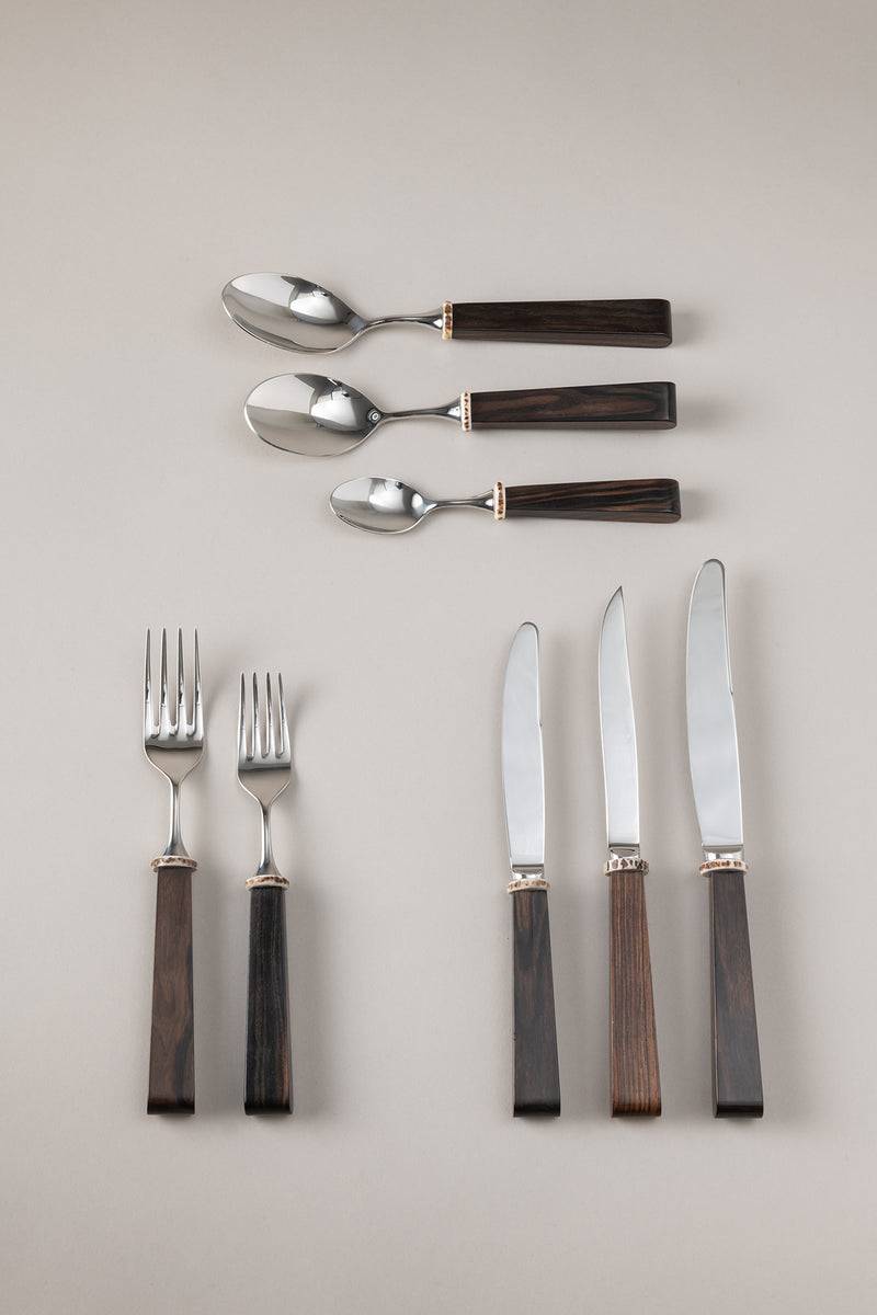 Lorenzi Milano Set posate da tavola in Legno