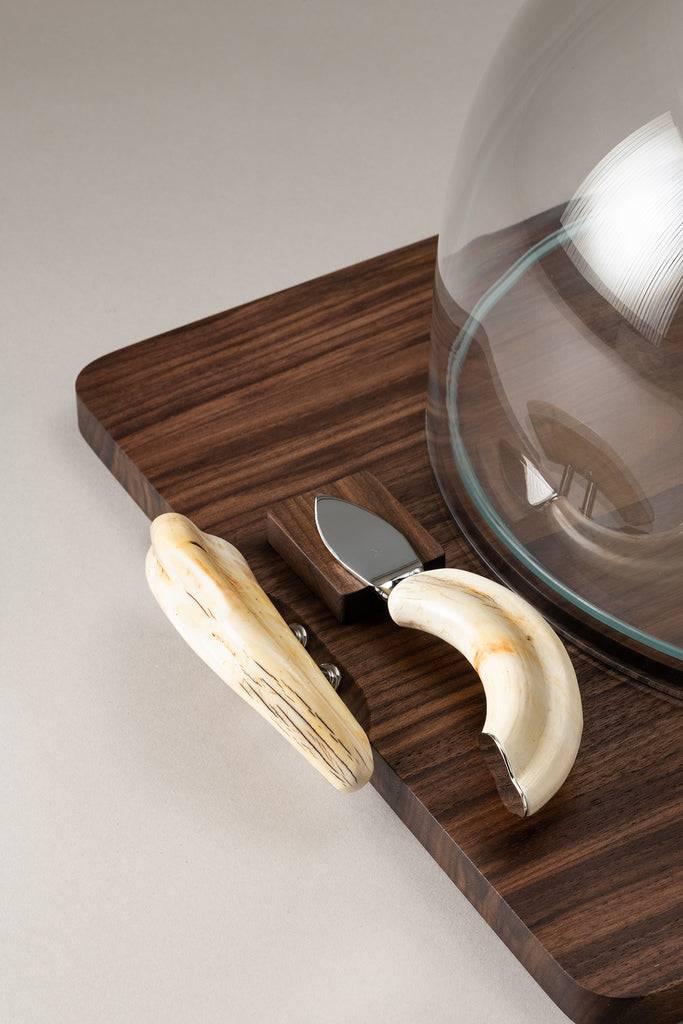 Lorenzi Milano Tagliere formaggio con campana in Facocero Online