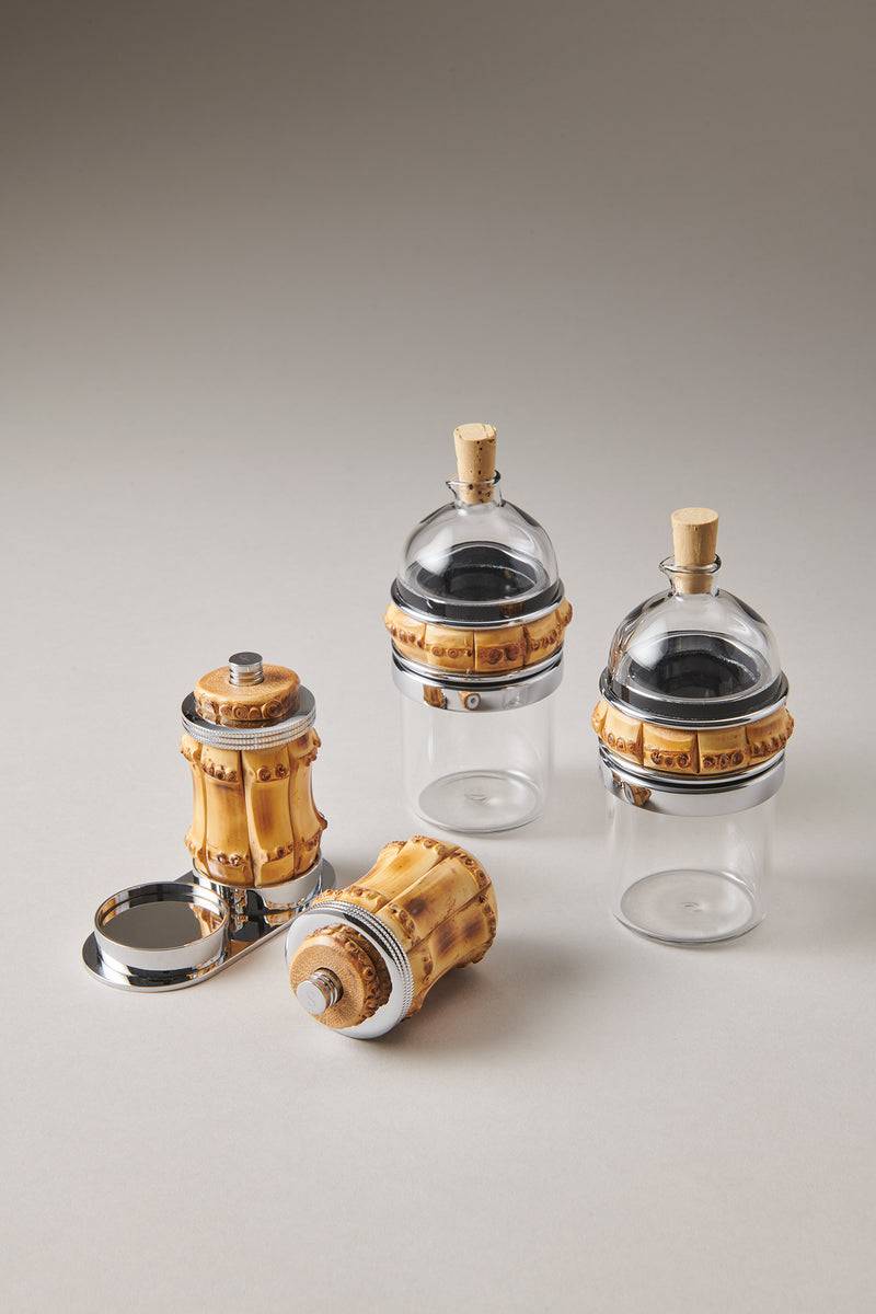 Lorenzi Milano Bottiglia olio/aceto mignon in Bambù Latest fashion