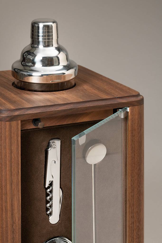 Lorenzi Milano Set bar girevole in Legno In vendita