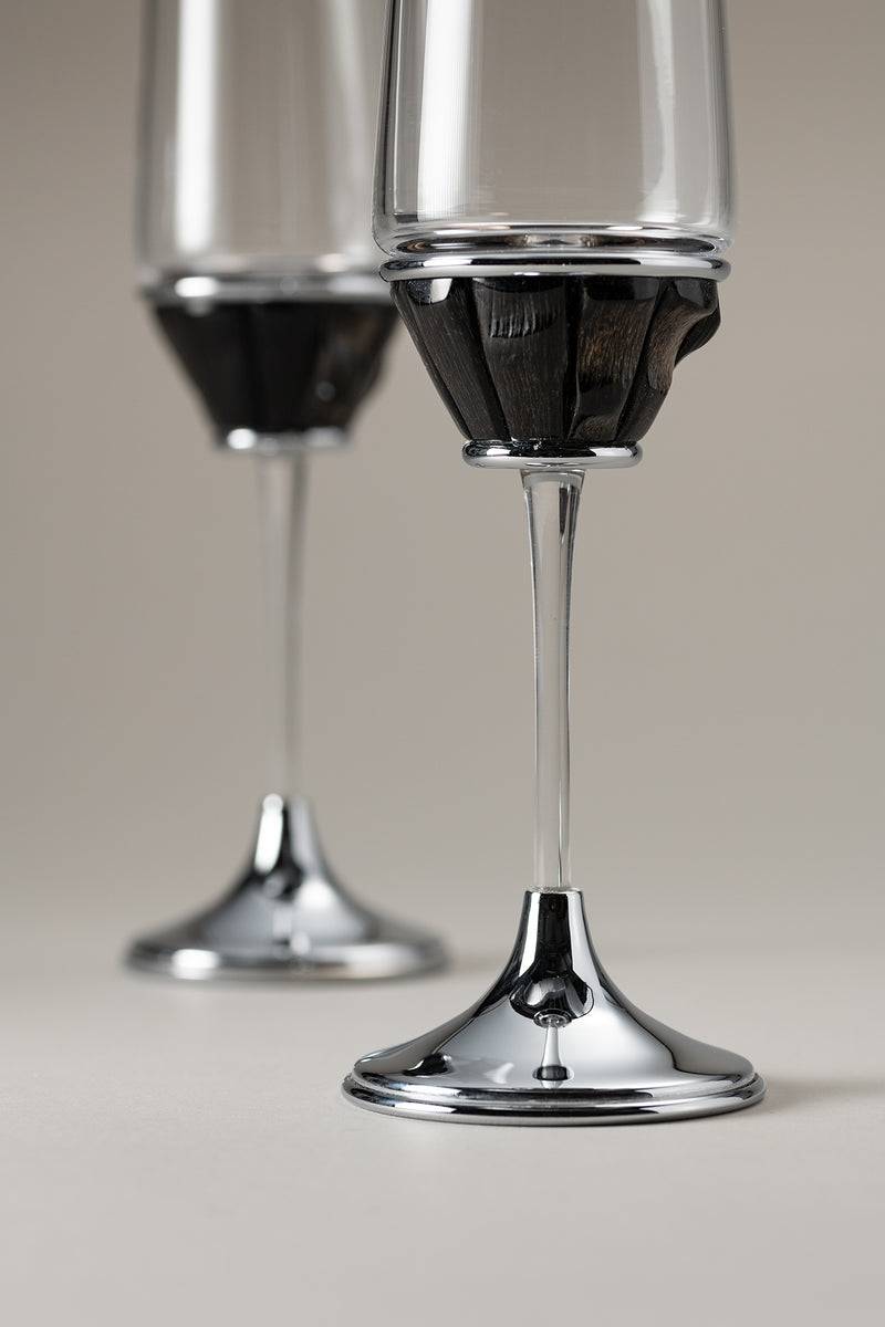 Lorenzi Milano Coppia flute champagne in Orice Promozione