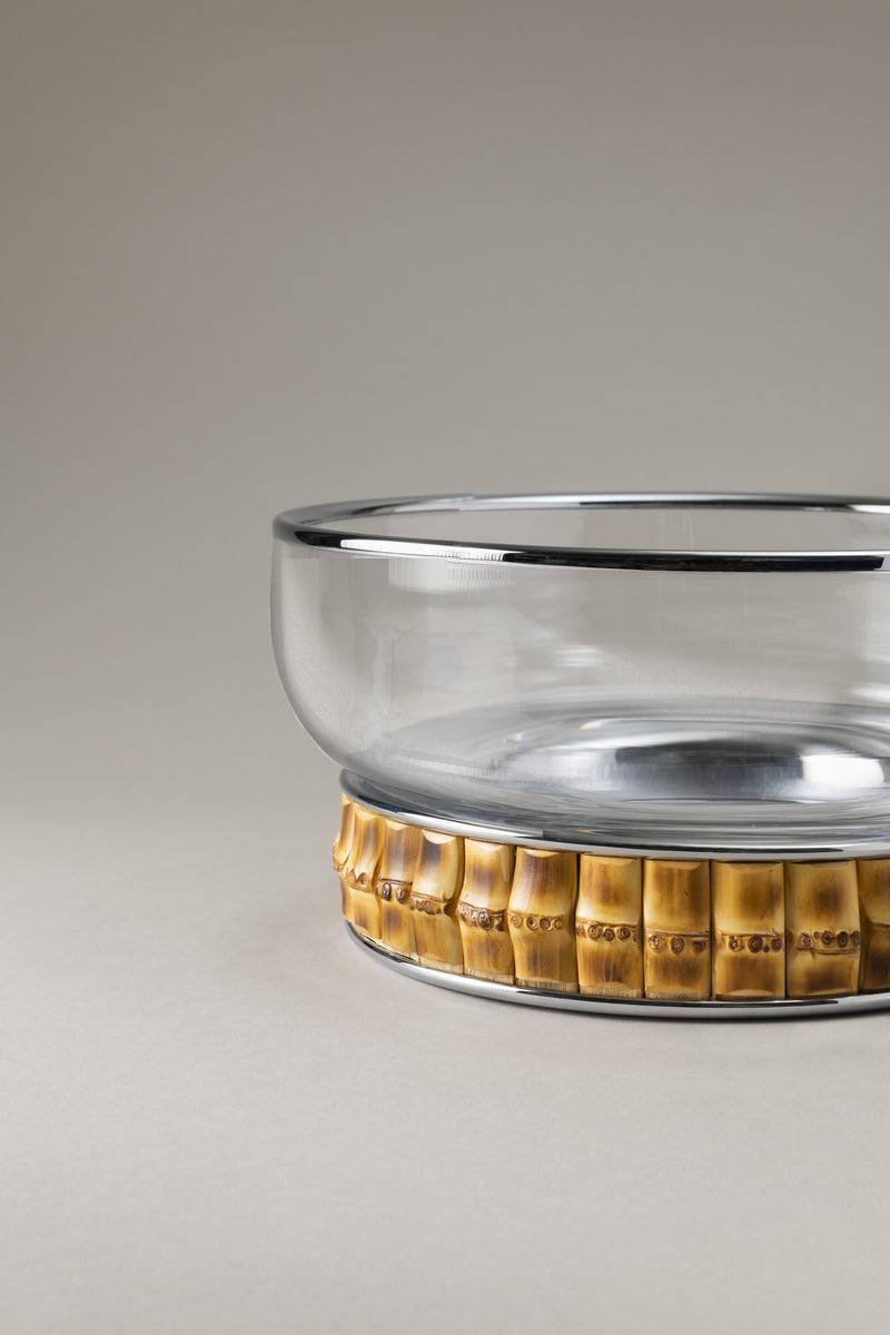 Lorenzi Milano Porta ghiaccio per decanter in Bambù Soddisfazione Garantita