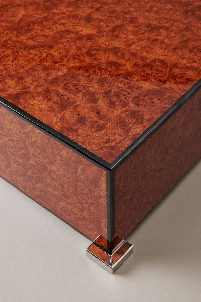 Lorenzi Milano Umidificatore porta sigari piccolo in Amboina Offerte stagionali