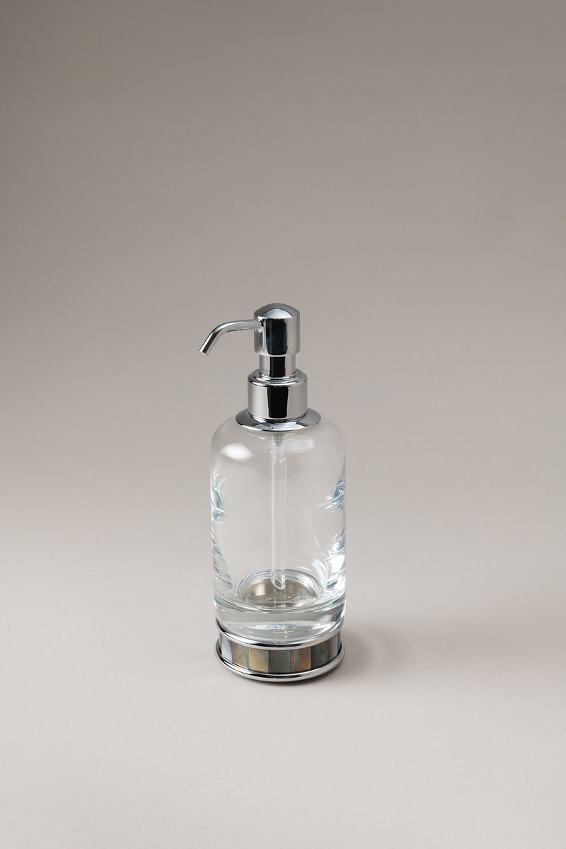 Lorenzi Milano Dosatore sapone liquido vetro in Madreperla Duty-free