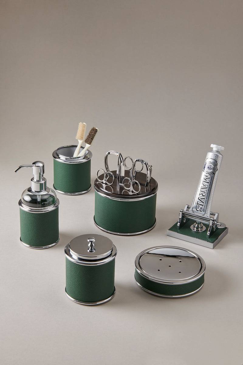 Lorenzi Milano Dispenser per sapone in Vitello nautico Pezzi Unici
