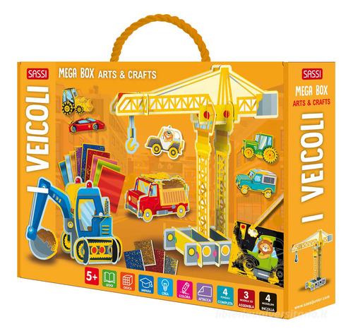 Libreriauniversitaria Veicoli. Mega box arts & crafts. Ediz. a colori. Con 4 fondali. Con 3 modelli 3D. Con 4 modellini
