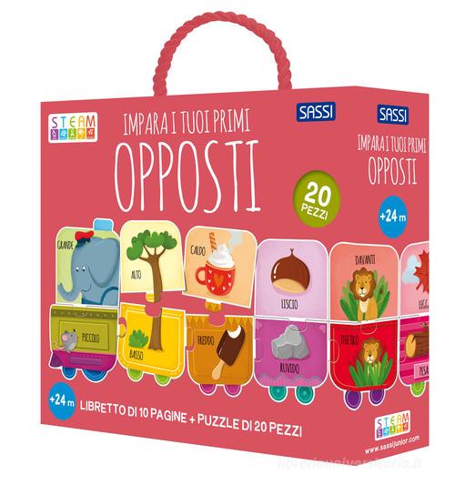 Libreriauniversitaria Impara i tuoi primi opposti. Steam puzzle. Ediz. a colori. Con puzzle Spedizione gratuita