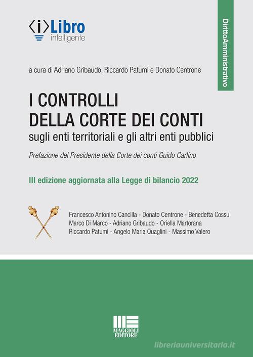 Libreriauniversitaria I controlli della Corte dei Conti sugli enti territoriali e gli altri enti pubblici