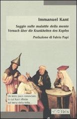 Libreriauniversitaria Saggio sulle malattie della mente. Testo a fronte tedesco